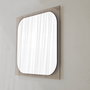 Hanah Home Espejo Ecológico Flotal-E Bronce 65 x 65 cm
